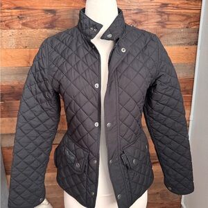 Belstaff Women's Black Quilted Jacket size 40